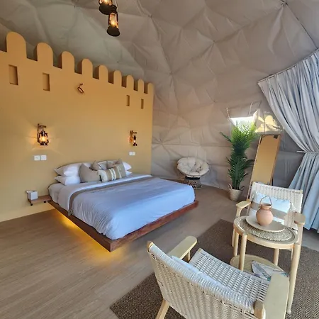 Bubbles Domes Private Cmp Hotel Al Wasil Exterior photo